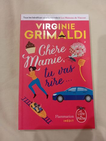 Livre  chere mamie tu vas rire