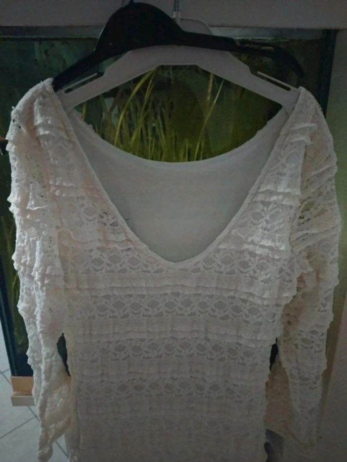 Robe cérémonie crème femme S jennyfer - photo numéro 3