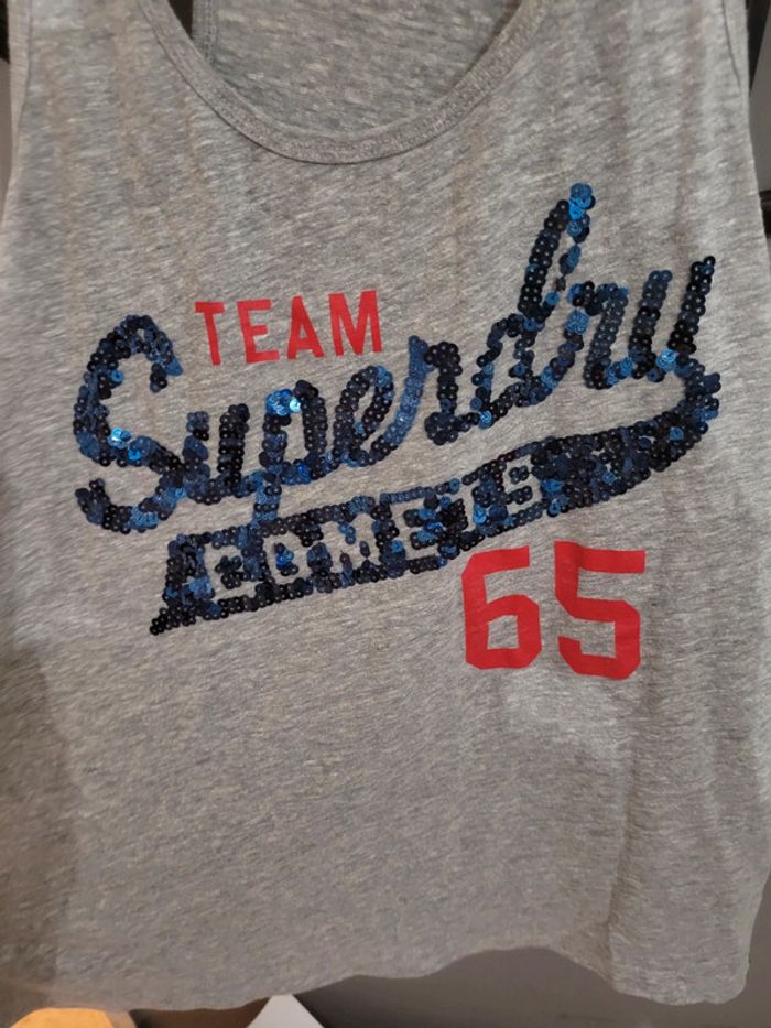 Tee shirt sans manche Superdry 38 - photo numéro 3