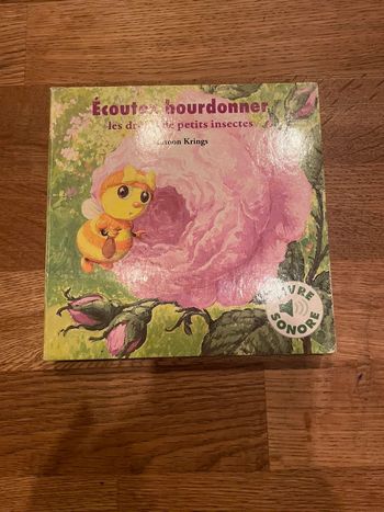 Livre sonore Ecoutez bourdonner les drôles de petits insectes Drôle de petites bêtes