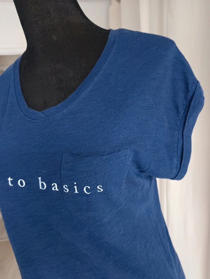 Tee-shirt bleu - photo numéro 3