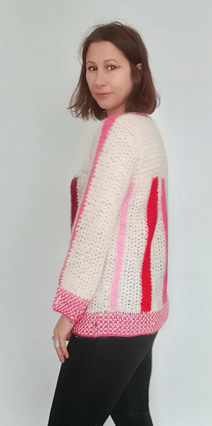 Pull tricot vintage - photo numéro 4