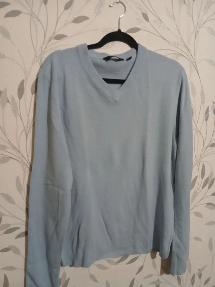 🍍 Pull bleu ciel Cutting Edge taille M