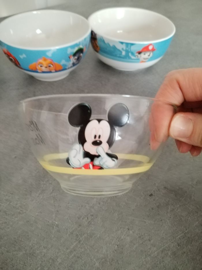 Lot de 4 bols disney - photo numéro 4