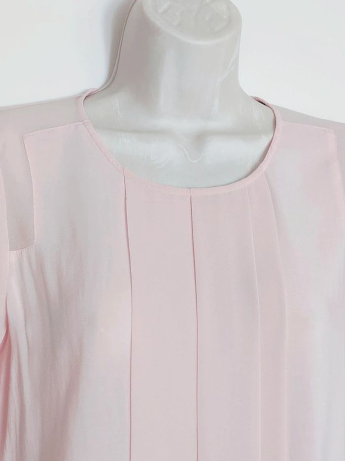 Blouse plissé rose pastel / Salsa - 34/XS à 36/S - photo numéro 6