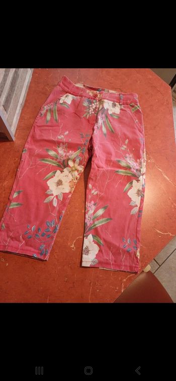 Pantacourt fille taille 14 ans