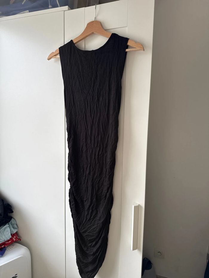 Robe dos nu noir légère