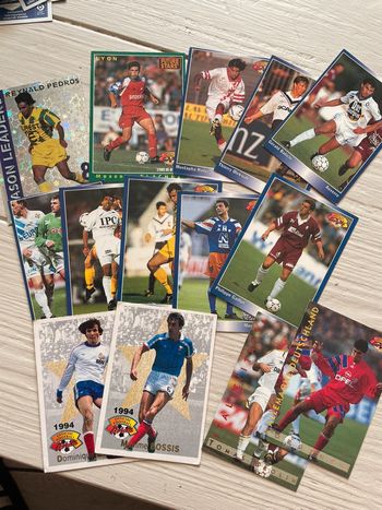 Lot de 14 Cartes Panini Official Football Cards 1994/1995