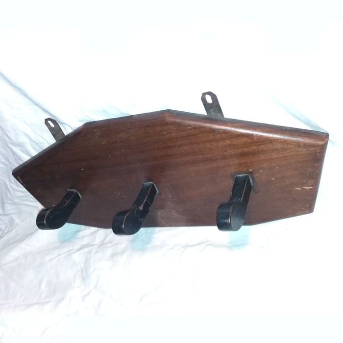 Grand porte-manteau en bois - photo numéro 5