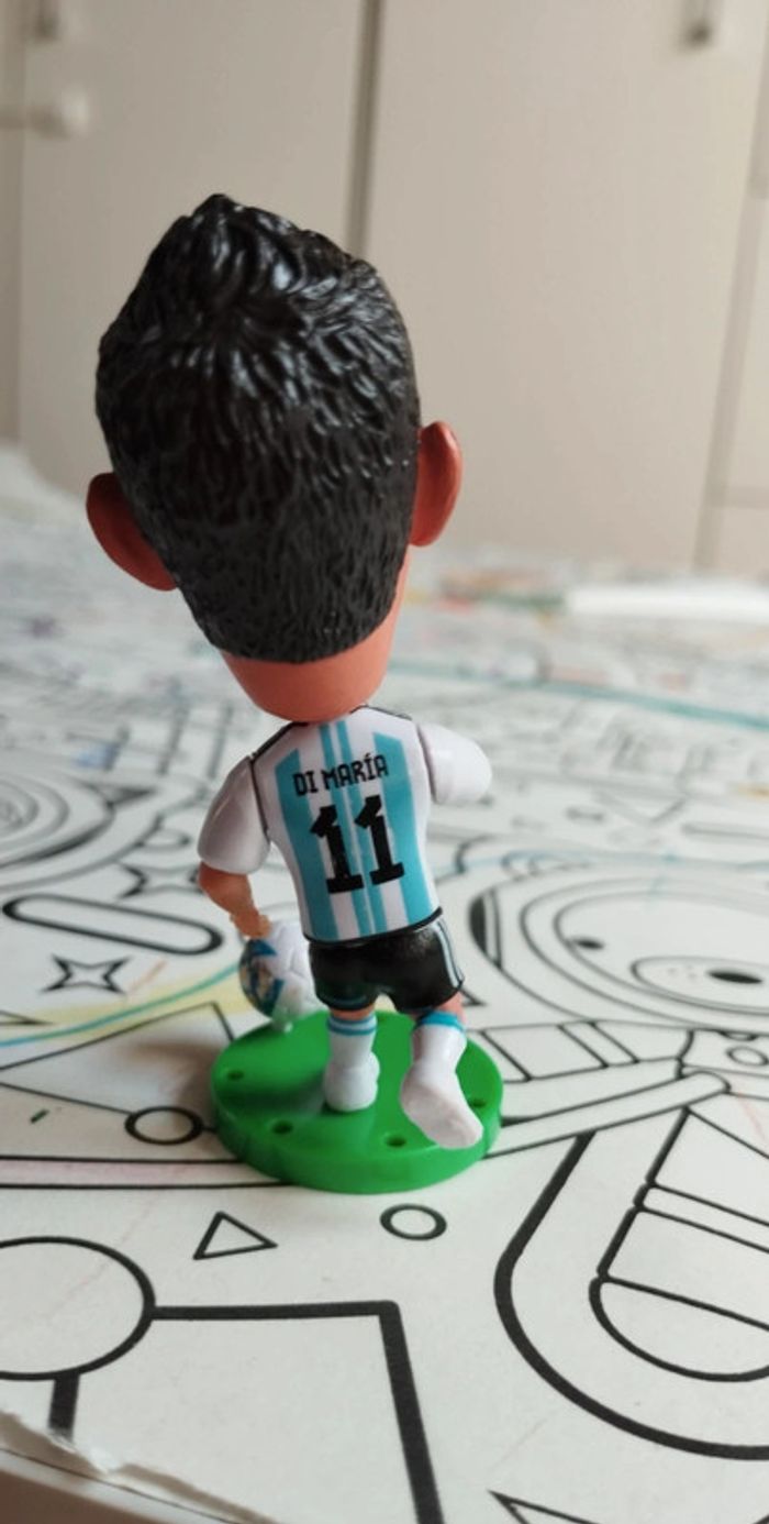 Petite figurine foot neuve Angel Di Maria équipe argentine - photo numéro 2