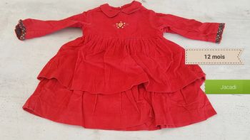 Robe en velours Jacadi