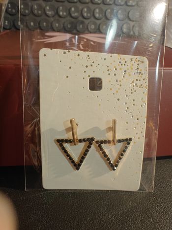 Boucles d'oreilles triangles