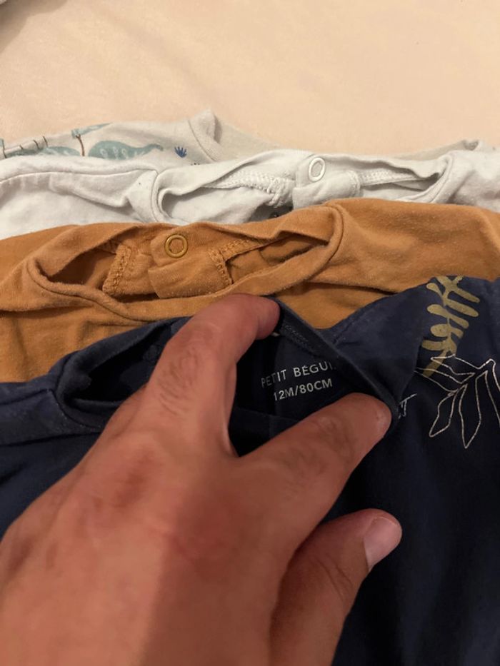 Lot de 4 t-shirt petit béguin - photo numéro 2
