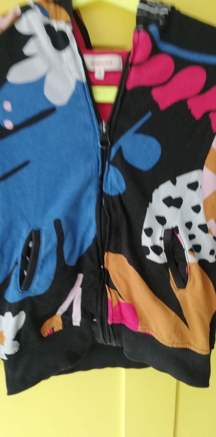 Catimini sweat gilet 6 ans - photo numéro 2