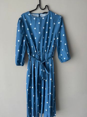 👗Magnifique bleue robe à pois- taille M - neuf sans étiquette - Simplee- été