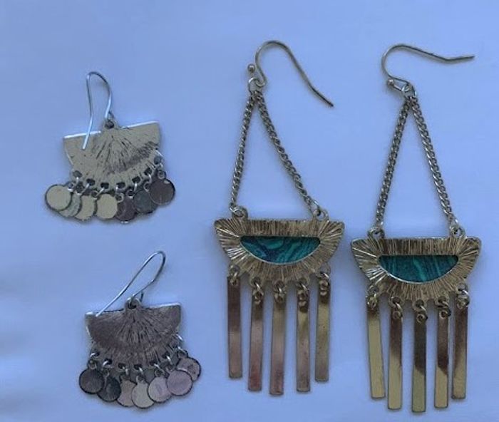lot de 2 paires de boucles d'oreilles, Promod - photo numéro 2