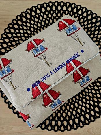 Tapis à langer nomade Navire