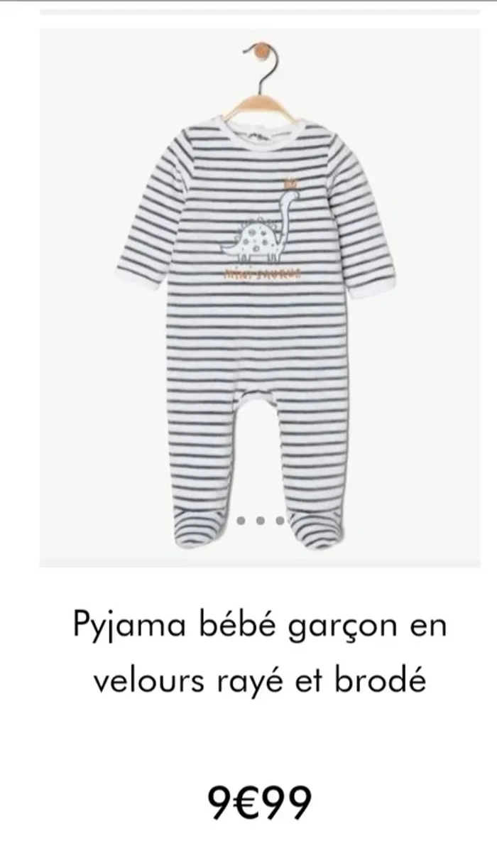 Pyjama 9 mois - photo numéro 3