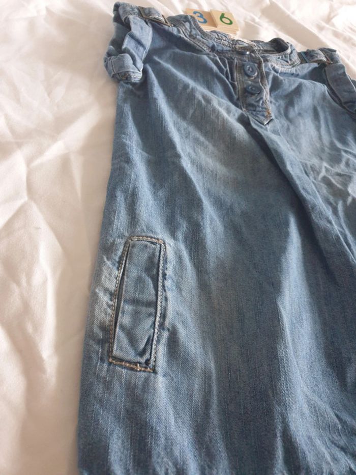 Robe en jean Okaidi 3 ans - photo numéro 3