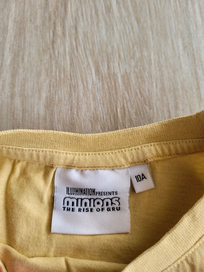 Tee-shirt minions 10 ans - photo numéro 3