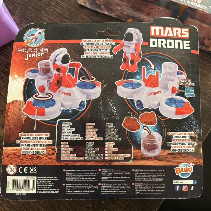 Lot de 2 coffrets buki thème espace - photo numéro 2