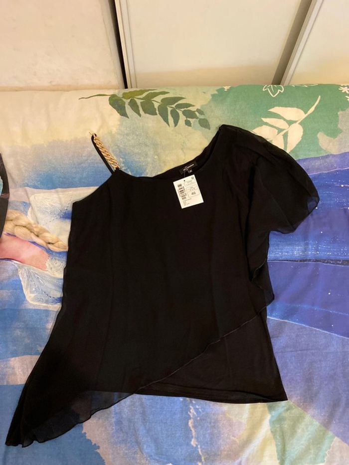 Haut noir taille 46 neuf - photo numéro 4