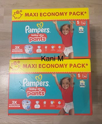 Pampers pants taille 5 ni