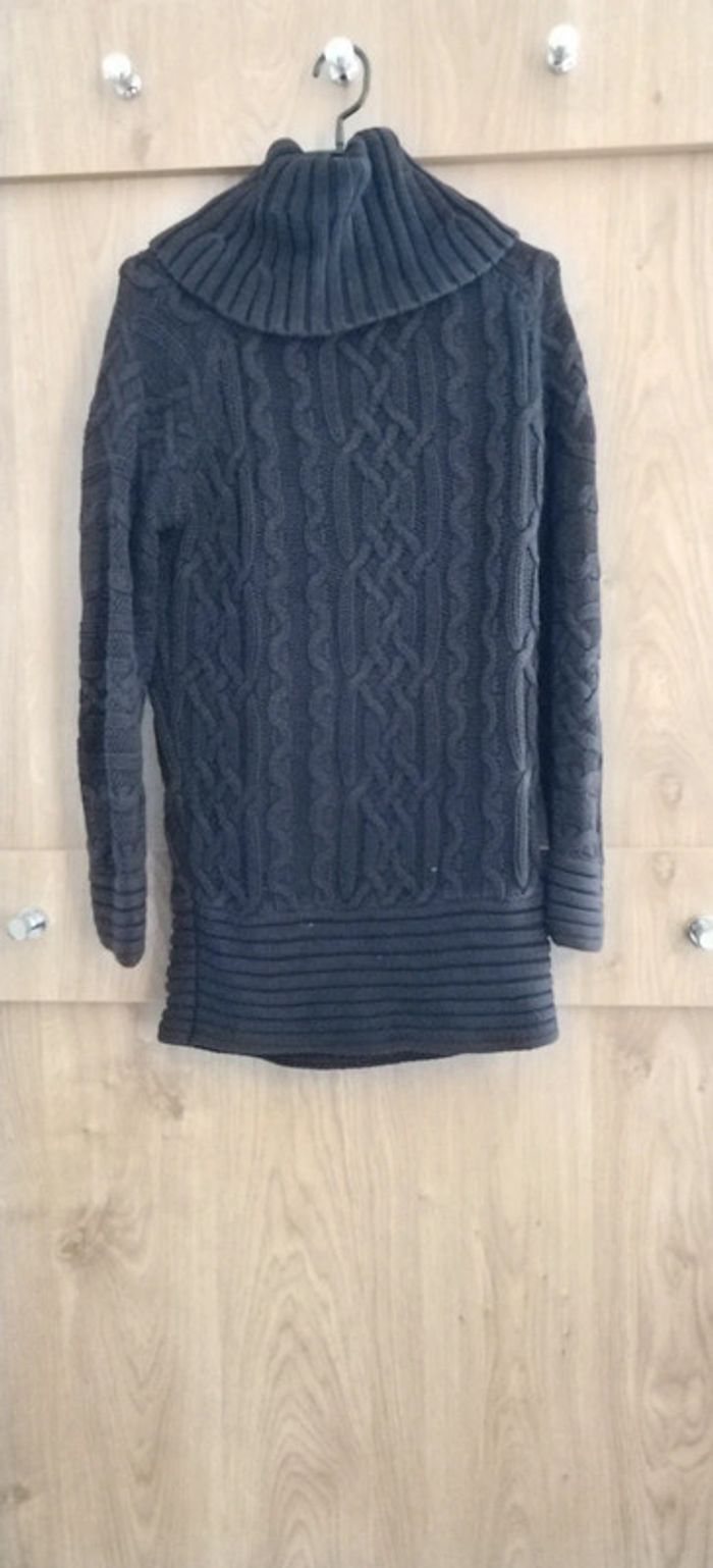 Pull long et épais marron foncé Betty Barclay TM