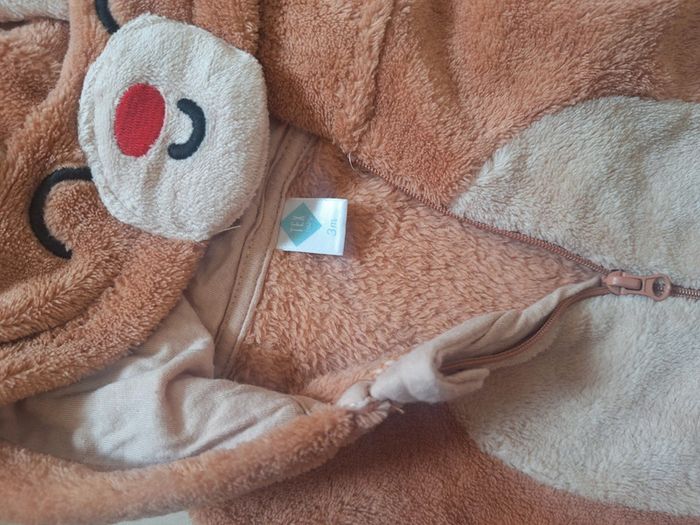 Combinaison pyjamas douce renne 3mois - photo numéro 2