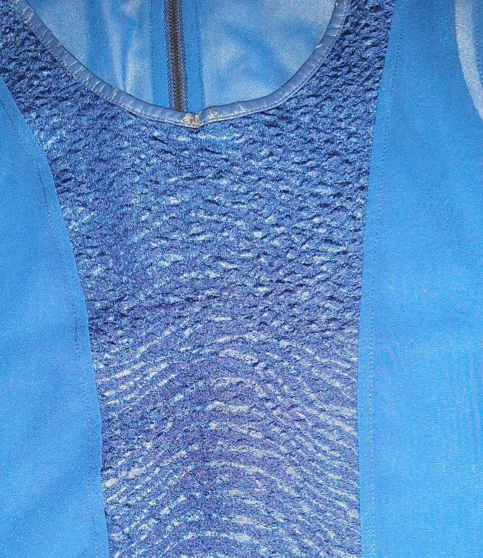 Blouse bleue marine - photo numéro 2