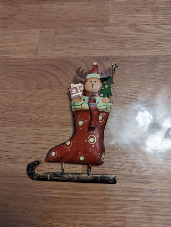 Décoration botte à suspendre