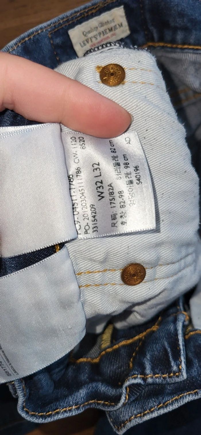 Jeans levi's prenium W32L32 - photo numéro 5