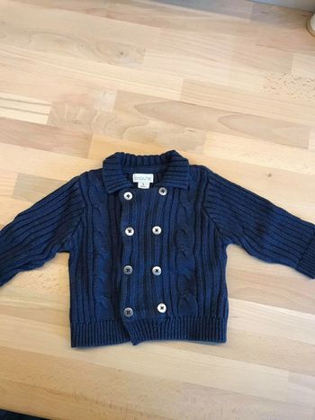 Gilet coton, taille 1 mois