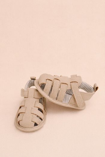 💚Sandales bébé grise – souples, confortables et estivales