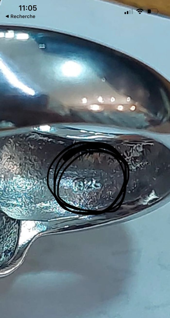 Superbe bague argent 925 et grenats - photo numéro 10