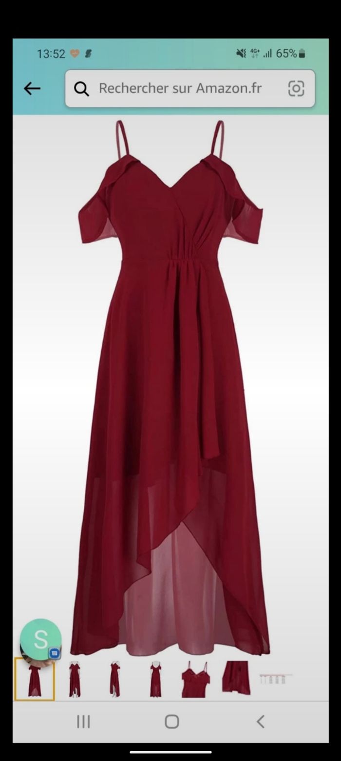 Robe rouge - photo numéro 2