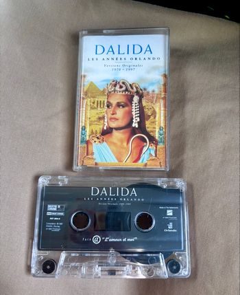 Cassette audio Dalida Les années Orlando
