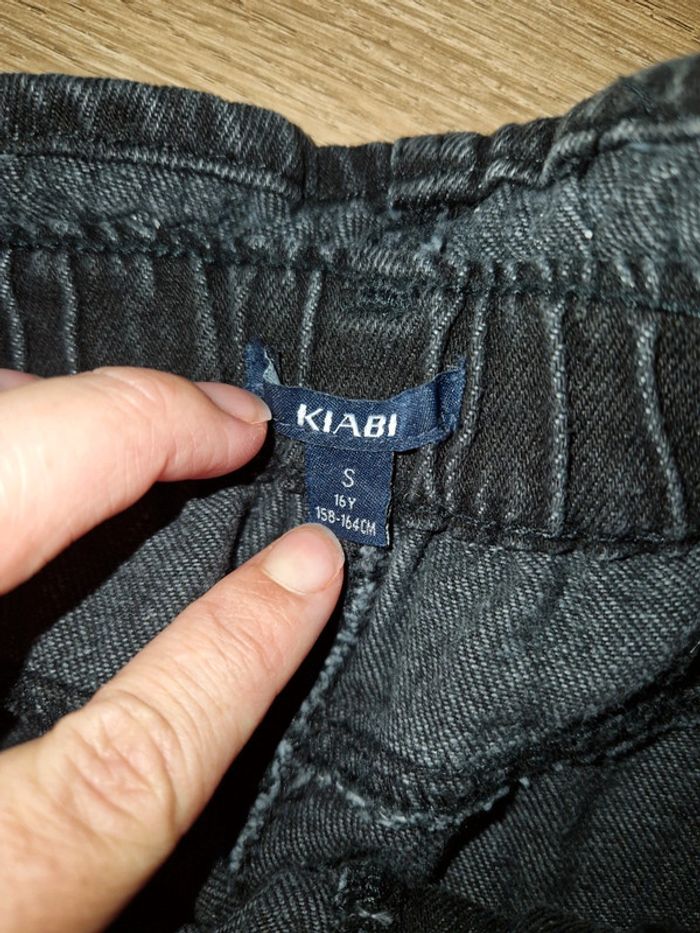 Jupe en jean noir - photo numéro 3