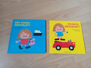 Lot 2 livres chocolat