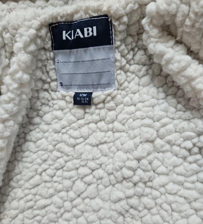 Veste grise molletonnée - photo numéro 2