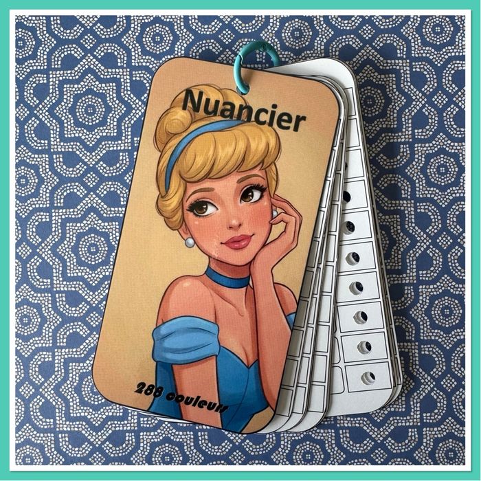 Nuancier guangna - tooli art - languo - grasp en 288 couleurs ou tout autres marques