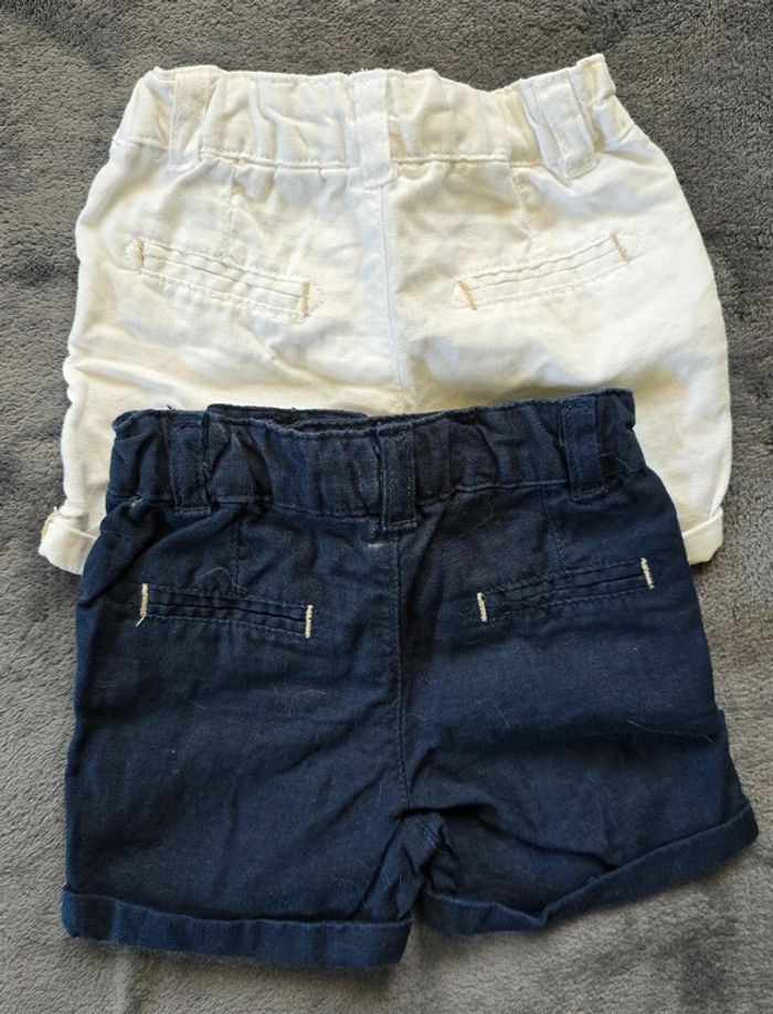 Short ɓébé effet lin - photo numéro 2