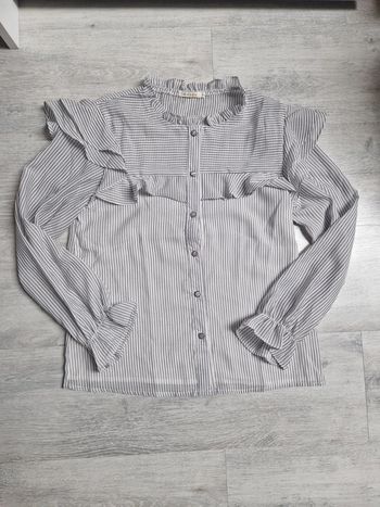 Chemise rayée Lili&Lala taille S neuve
