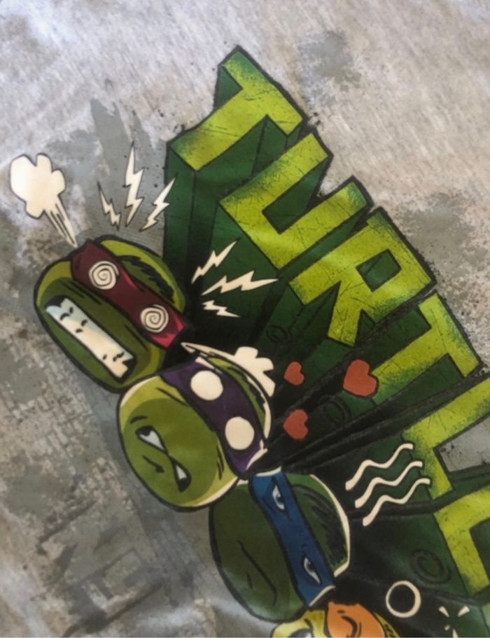 T shirt tortue ninja 5 ans - photo numéro 3