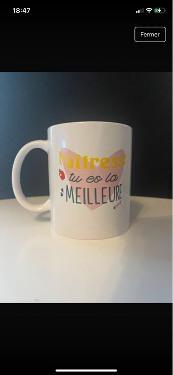 Mug maîtresse