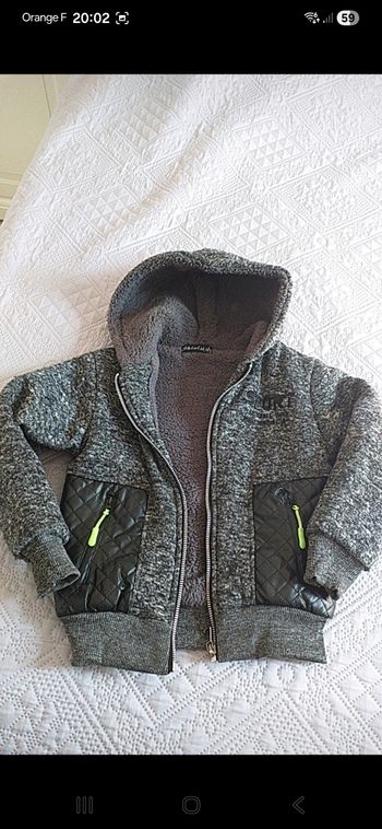 Veste doublée très chaude 6 ans