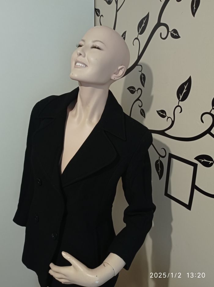 blazer noir Naf Naf taille 42 réf 220 P00 - photo numéro 6