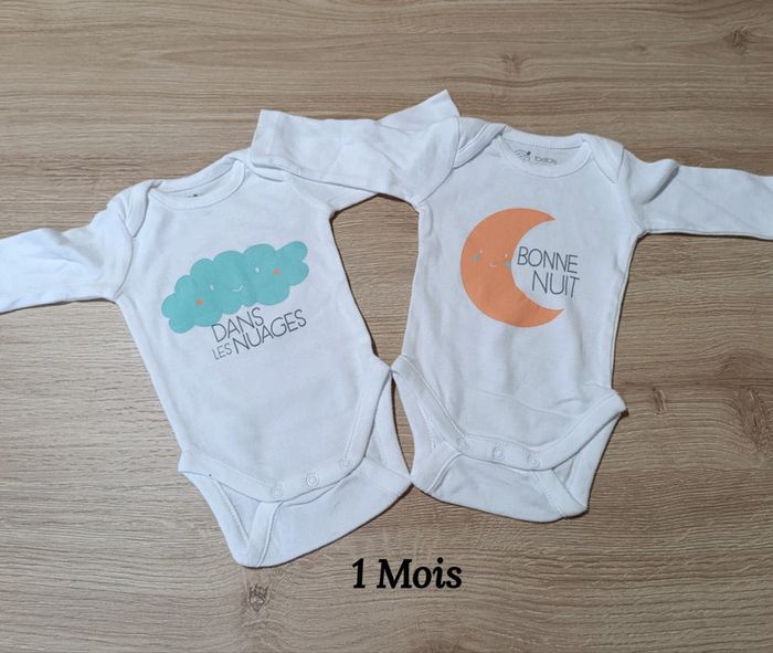 4 bodys manches longues - photo numéro 3