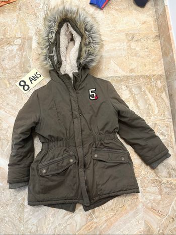 Manteau chaud 8 ans