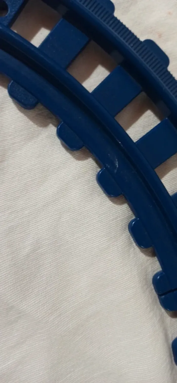 Train avec wagon et voyageurs sur rails playmobil 123 - photo numéro 16